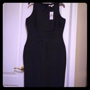 Michael Kors navy striped dress